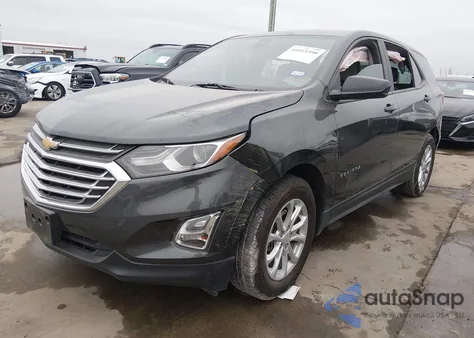 2020 Chevrolet Equinox Fwd Ls из США, поврежденный, VIN 3GNAXHEV2LS565339